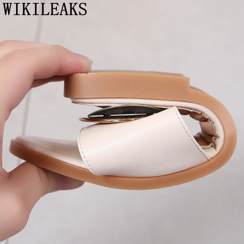 Сланцы женские пляжные роскошные дизайнерские шлепанцы летняя модель 2021 | Обувь