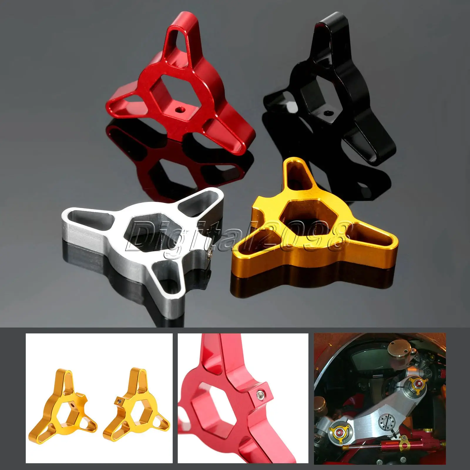 

Универсальные регуляторы предварительного натяга Yetaha, для мотоциклов, из алюминия, с ЧПУ, 14 мм, для Suzuki GSXR 1000, Yamaha YZF R1, Kawasaki Z750, 2 шт.