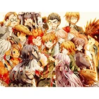 Картина сделай сам с квадратными стразами 5D данганронпа, вышивка крестиком, картина, мозаика, игра, ролевое искусство на стену, украшение для дома