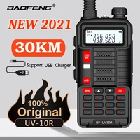 2021 baofeng uv 10r plus mountain village walkie talkie 50km than baofeng uv 9r plus ham cb radio two way radio hf comunicador