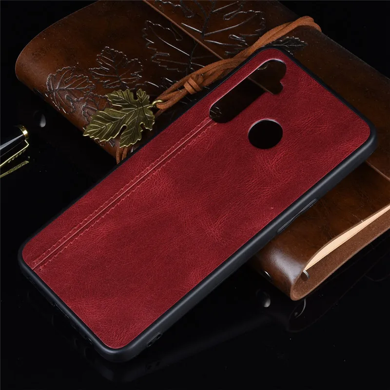

for Realme 5 5Pro 5S Case Cover for OPPO Realme5 MOFi Silicone Shockproof Realme5Pro Pro S Capa PU Leather Coque Durable