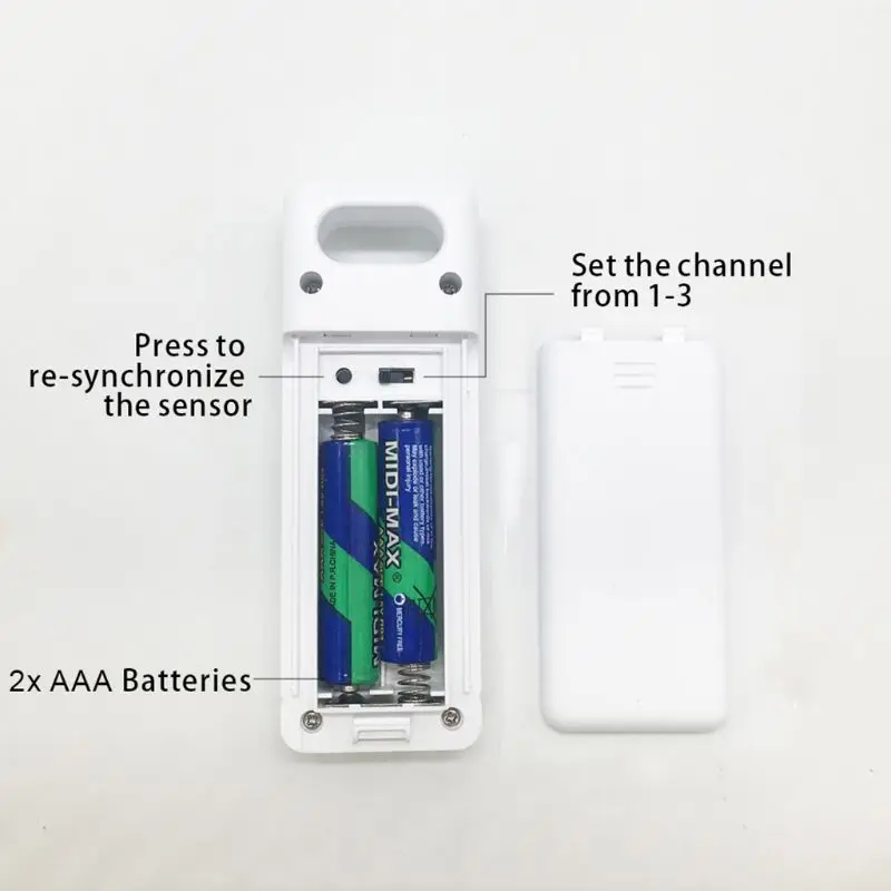 Сенсорный экран Беспроводная метеостанция ℃/Thermometer термометр гигрометр с 3