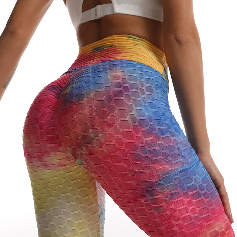 Леггинсы женские бесшовные с эффектом пуш-ап и высокой талией | Спорт развлечения