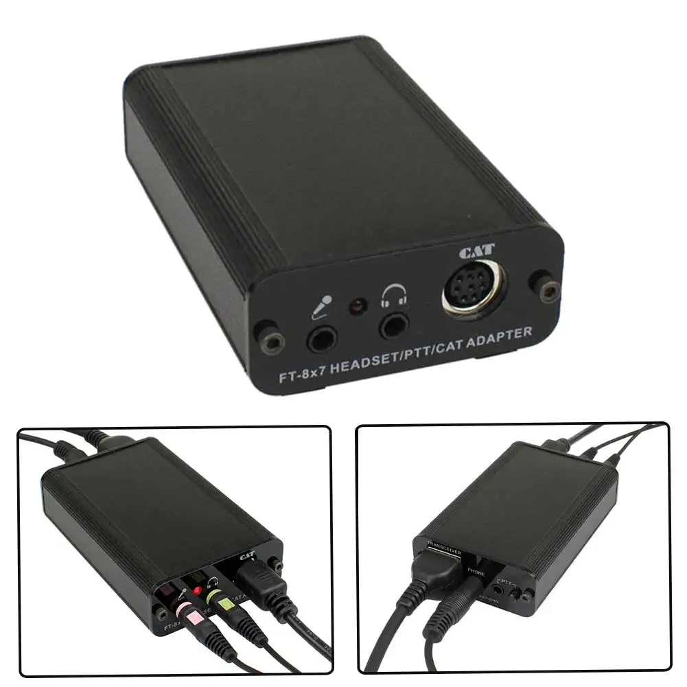 

YAESU FT-818ND FT-857 FT-891 радио для компьютера, профессиональный микрофон для наушников, адаптер для кошки, домашний аксессуар, динамики, PTT телефон
