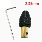 Новинка 2,35 мм3,17 мм5 мм вал электродвигателя Мини сверлильный патрон крепление 0,2-0,5 мм сверло микро сверлильный патрон переходник для шестигранного сверлильного патрона