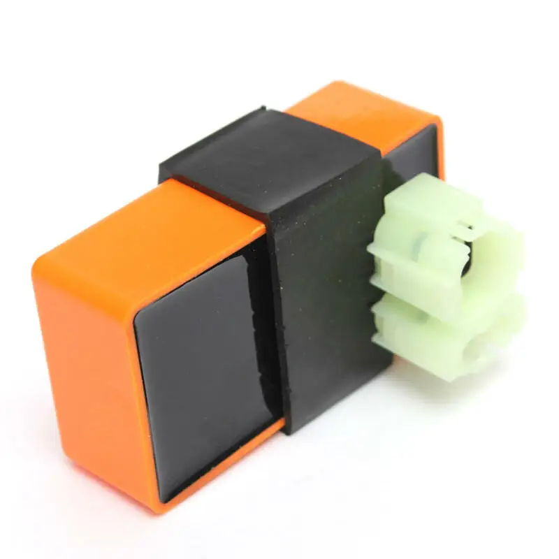 Гоночный AC CDI Коробка 6 Pin + катушка зажигания Свеча для GY6 50 150cc мопед