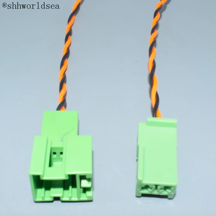 Shhworldsea 2p штырьковый разъем для автомобиля модифицированный бас - Цена: 30162.02