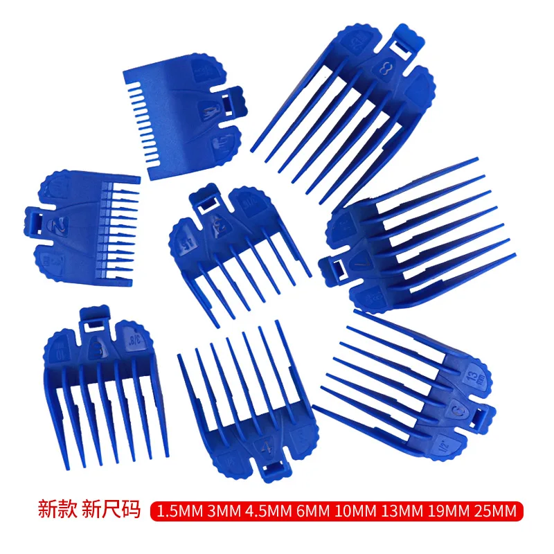 2/8Pcs Hair Clipper Cutting Guide Comb Guards Limit Tools Kit 46x38mm Head for WAHL 1.5/3/4.5/6/10/13/19/25mm G0704 | Красота и