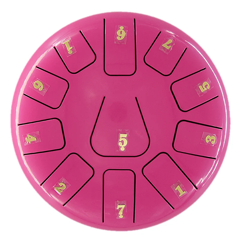 Барабан с язычком из легированной стали 8 дюймов 11 оттенков 1 пара Маллет + сумка