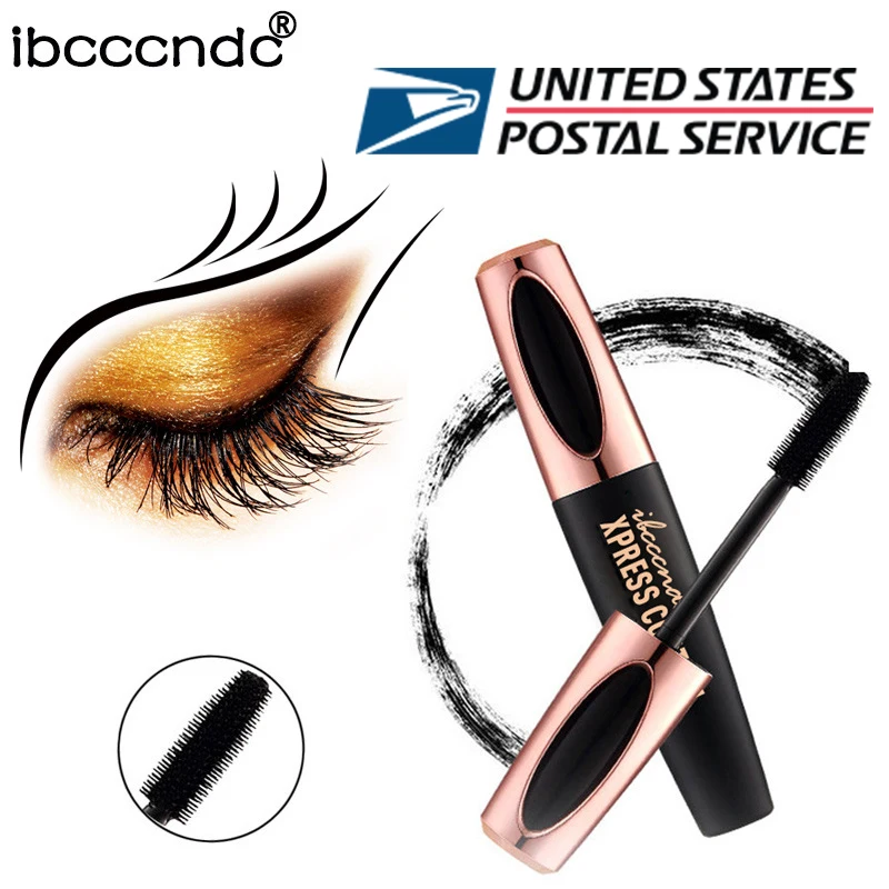 Оригинальная шелковая тушь для ресниц MACFEE 4D силиконовая Водостойкая Rimel 3d