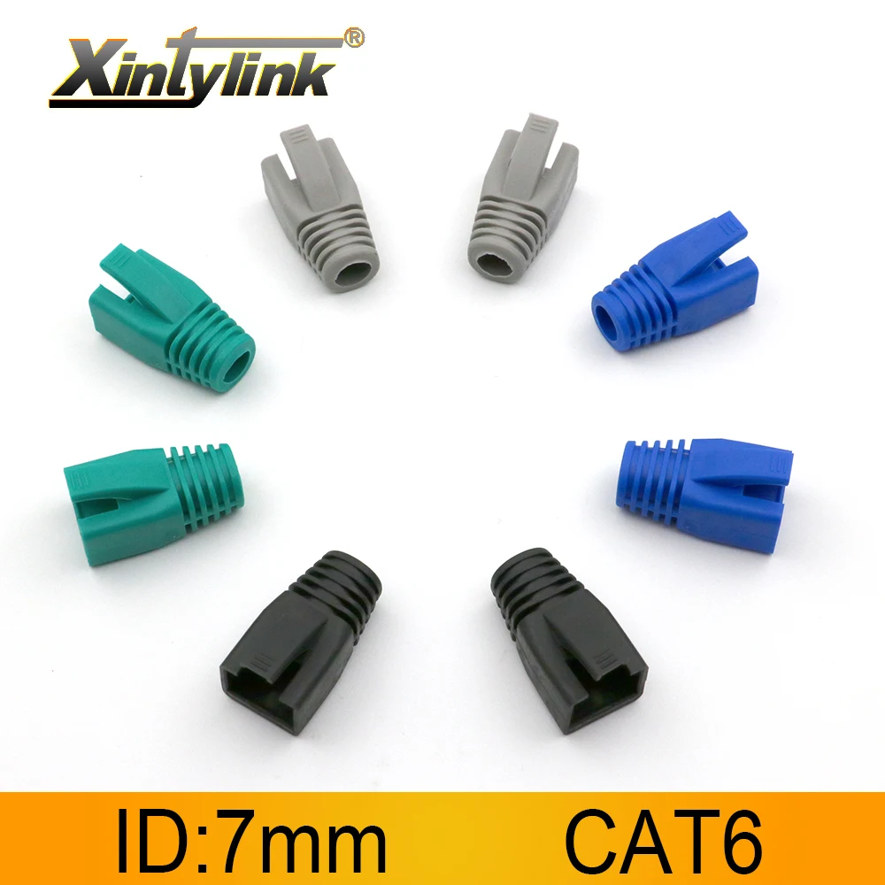 Сетевые сапоги xintylink rj45 cat6a cat5 cat5e cat 6 5 разные цвета|Компьютерные кабели и разъемы|