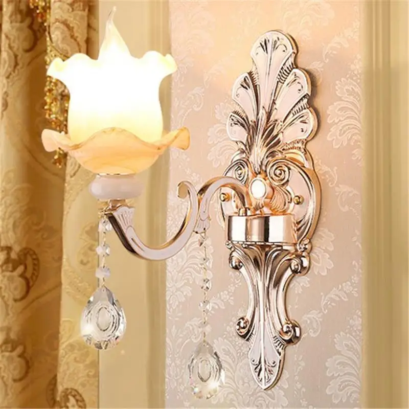Lampe Aplique De Pared современная лестница для внутреннего освещения бра кристалл Wandlamp
