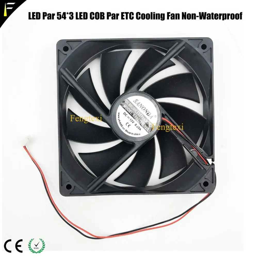 54*3w LED Par Light COB Can Silent Cooling Fan DC12v/24v High Temperature Resistance 36*3w Stage | Освещение