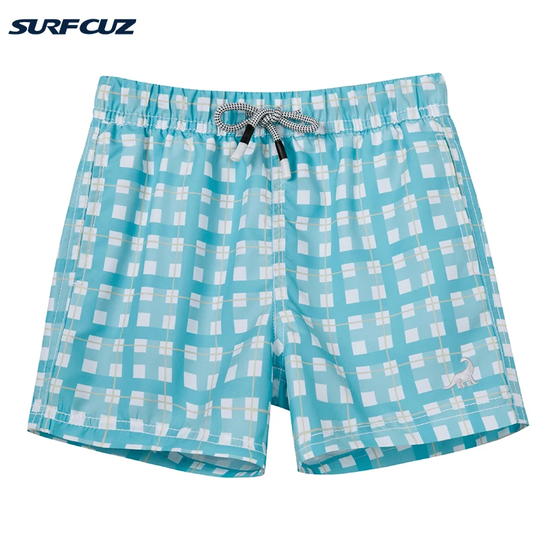 

SURFCUZ Boys Swim Shorts Quick Dry Beach Board Shorts for Toddler Boys Swimwear Kids Swimsuit Children Boys Swimming Trunks