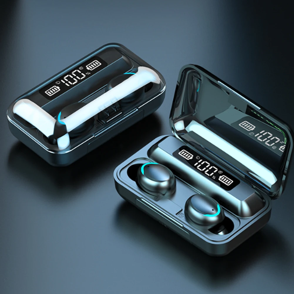 Беспроводные Bluetooth наушники вкладыши с зарядным устройством|Наушники и