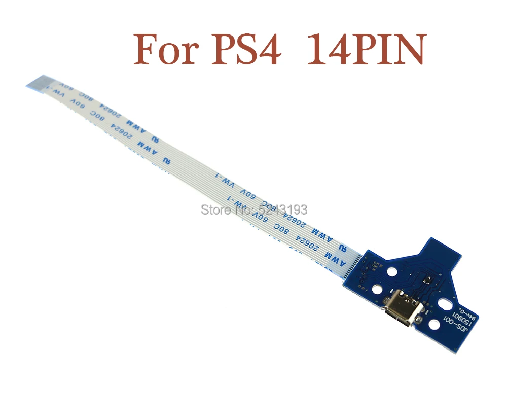 Зарядная плата для PS4 14Pin USB разъем светодиодная зарядки контроллер с кабелем