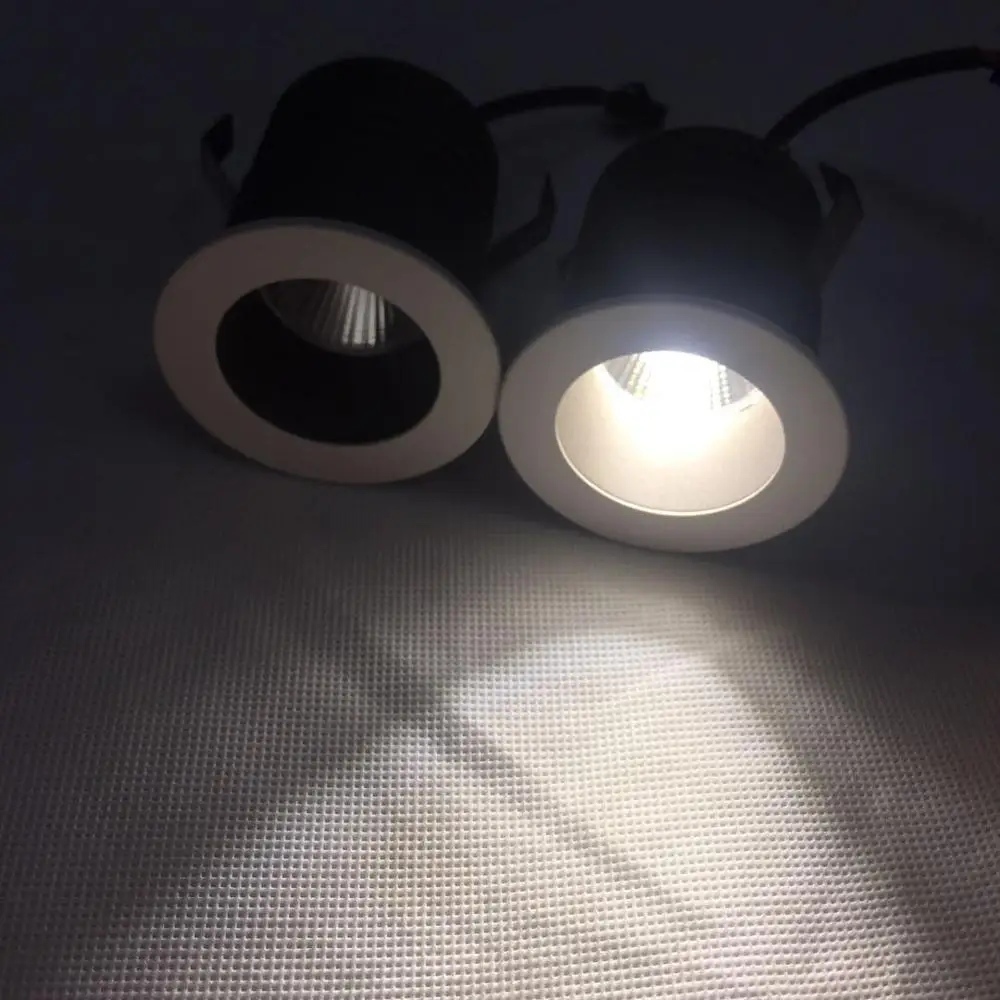 Точечный светильник для мини шкафа 4 шт./лот 5 Вт Потолочная Встраиваемая лампа 220