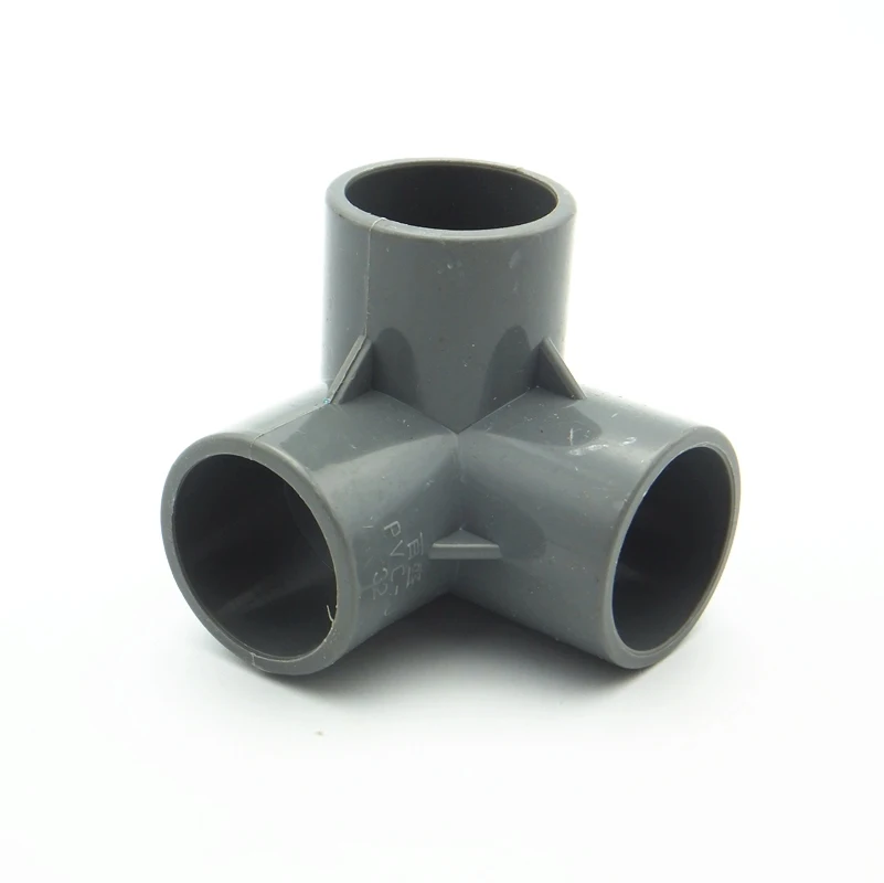 

4PCS X 20m/35mm/32mm PVC Water Pipe Tube Adapter Connectors Garden Hose Diameter 3/4/5/6 Ways for Gardening Jardineria Tubes