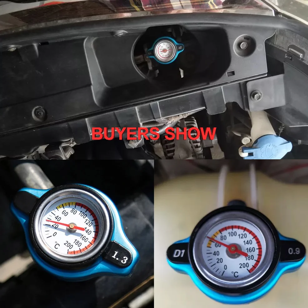 0.9Bar/1.1Bar/1.3Bar гоночный температурный колпачок радиатора Защитная крышка водяного датчика крышка бака