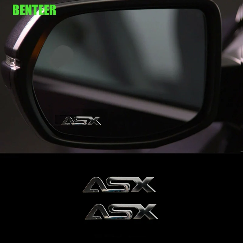 

2pcs Stainless Steel Car Sticker For MITSUBISHI ASX Auto Accessories