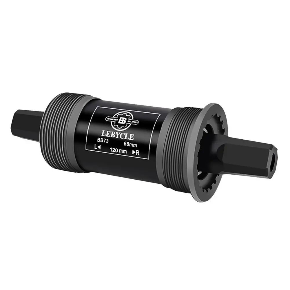

Mountain Bike Universal Square Hole Bearing Bottom Axle Mtb Road Bicycle BB73 Bottom Brackets 68mm With Waterproof Screws