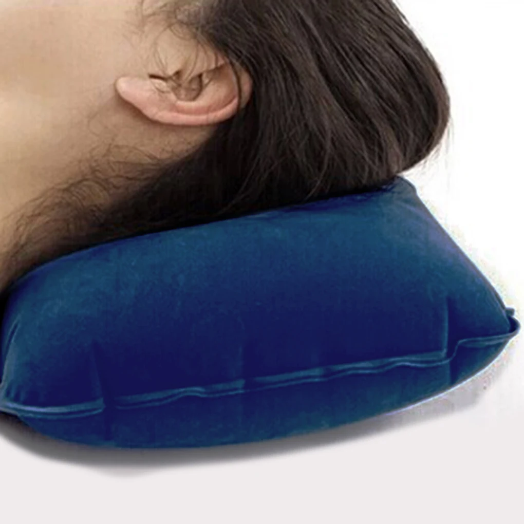

Durable Portable Fold Outdoor Travel Sleep Pillow Air Inflatable Cushion Break Travel Plane Hotel accessories