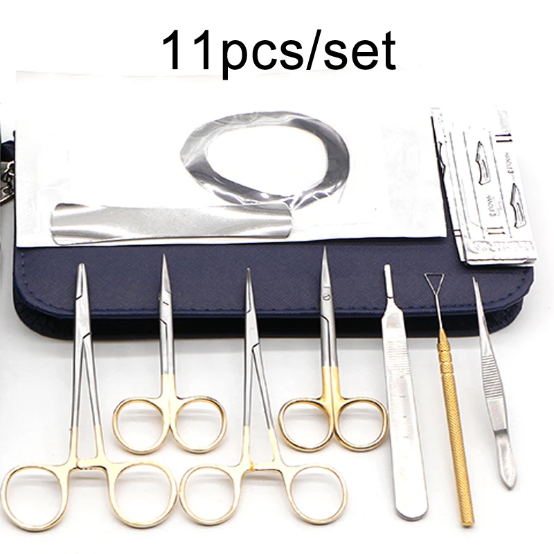 11PCS/SET Double eyelid equipment package Double eyelid ophthalmology embedding tool plastic surgery medical student package