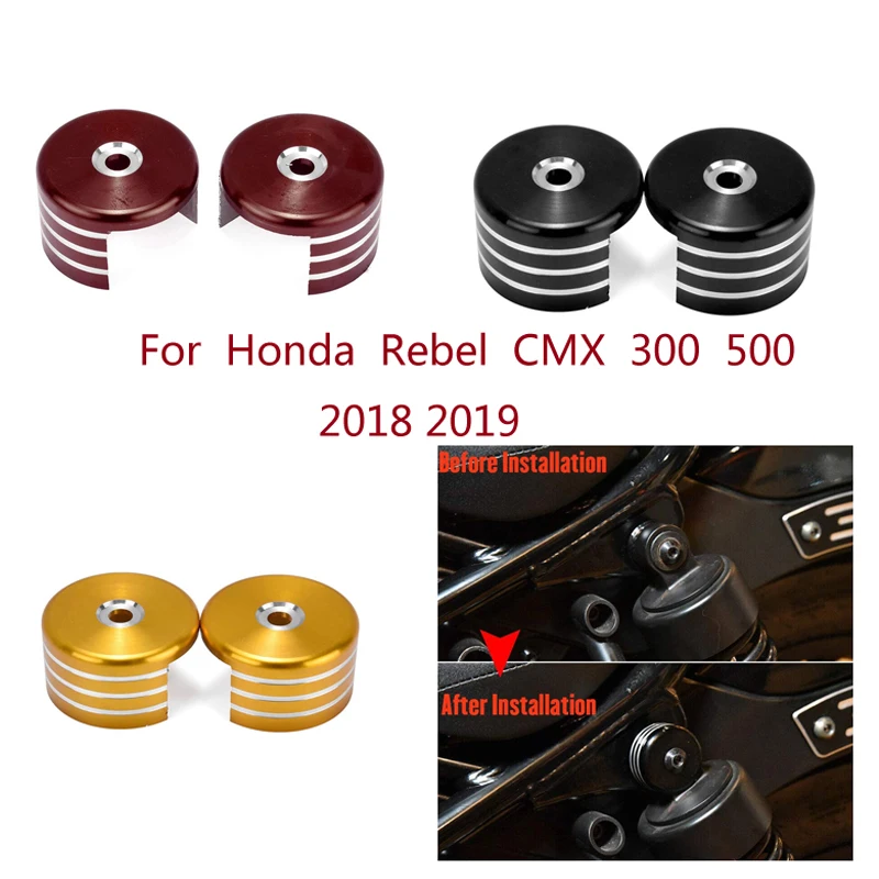 

Задний амортизатор для мотоцикла Honda Rebel CMX 300 500 19 CMX500 CMX300 2017 2018 2019 CNC, декоративная крышка, аксессуары