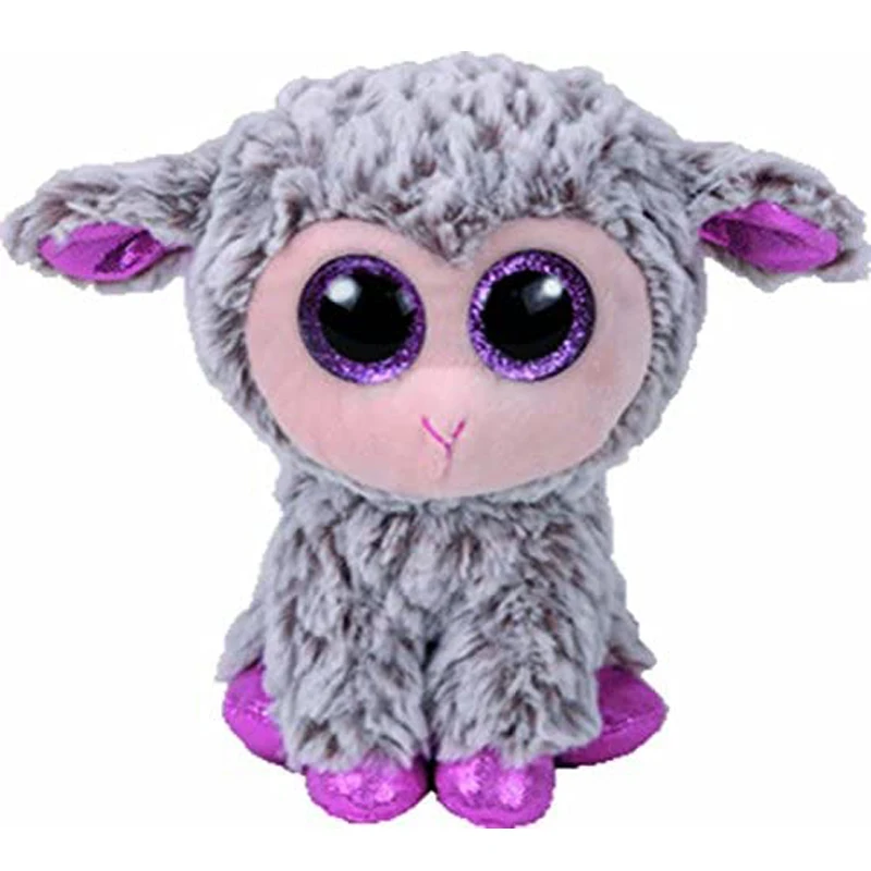 Ty Beanie плюшевая игрушка с изображением аниме ягненка Дария лаванда малыши