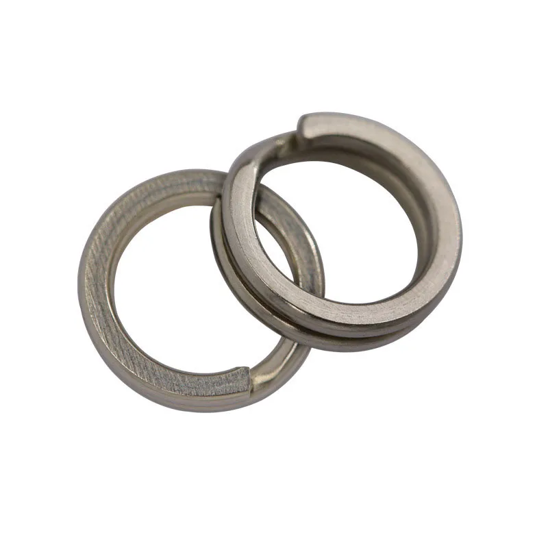 

Hot-500Pcs clip-on bite indicator light weight ring for reliable bite indication Split Ring carp fishing terminal rig 7mm 11mm