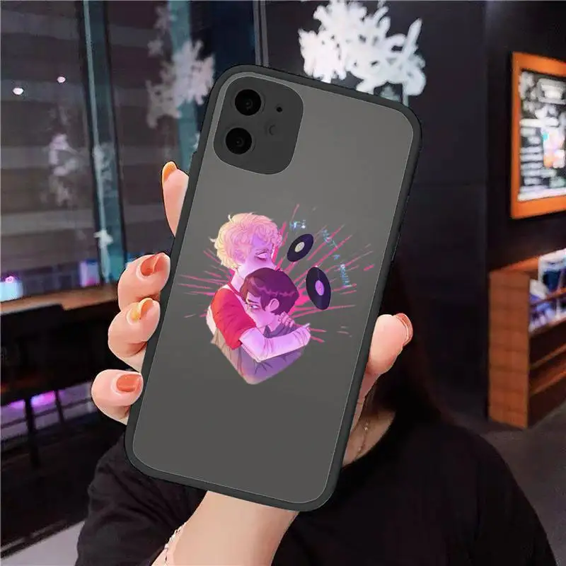 

quackity fanart cartoon image Phone Cases matte transparent For iphone 7 8 11 12 plus mini x xs xr pro max cover