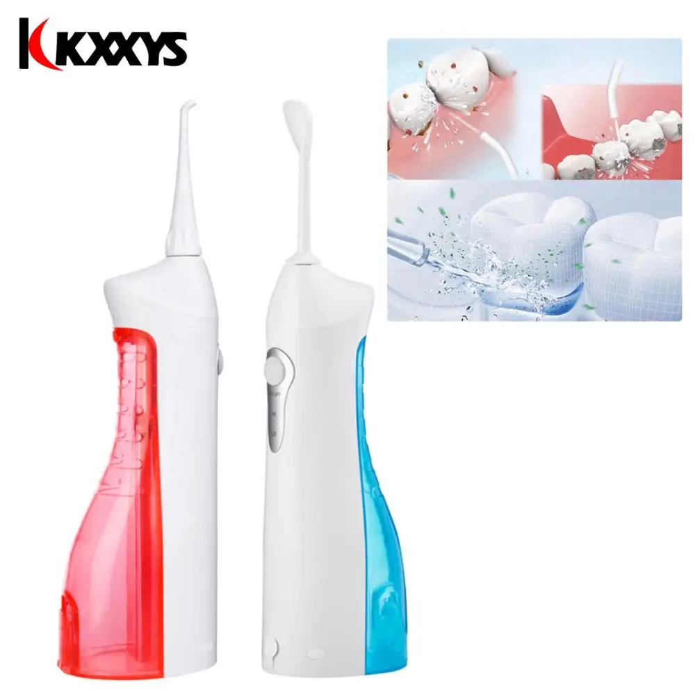 Fili Portatile Irrigatore Orale Dentale e cotoni per ricamo USB Ricaricabile A Getto D'acqua Tooth| |