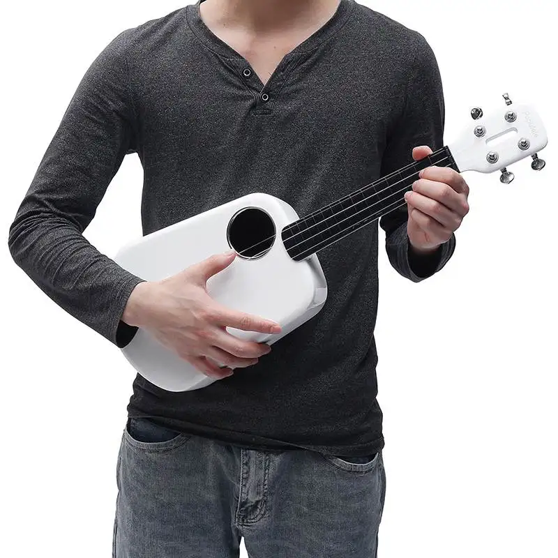 Новый Populele 2 LED приложение управления USB Смарт Гавайские гитары 4 струны 23 дюймов