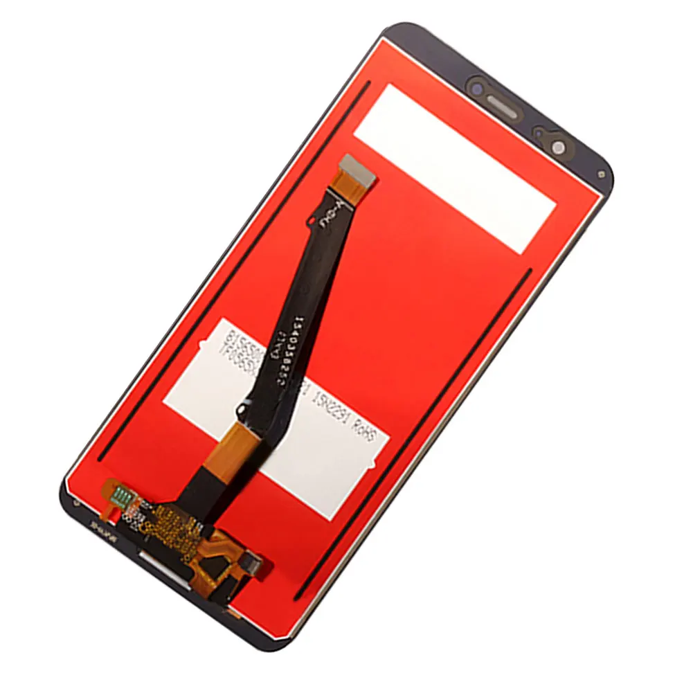 5 65for huawei p smart 2017 lcd fig lx1la1lx2 display touch screen replacement enjoy 7s with frame mobile phone parts free global shipping