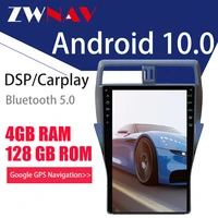 tesla screen carplay for 2018 toyota land cruiser prado 150 4g128g android 10 car multimedia player gps audio radio auto stereo