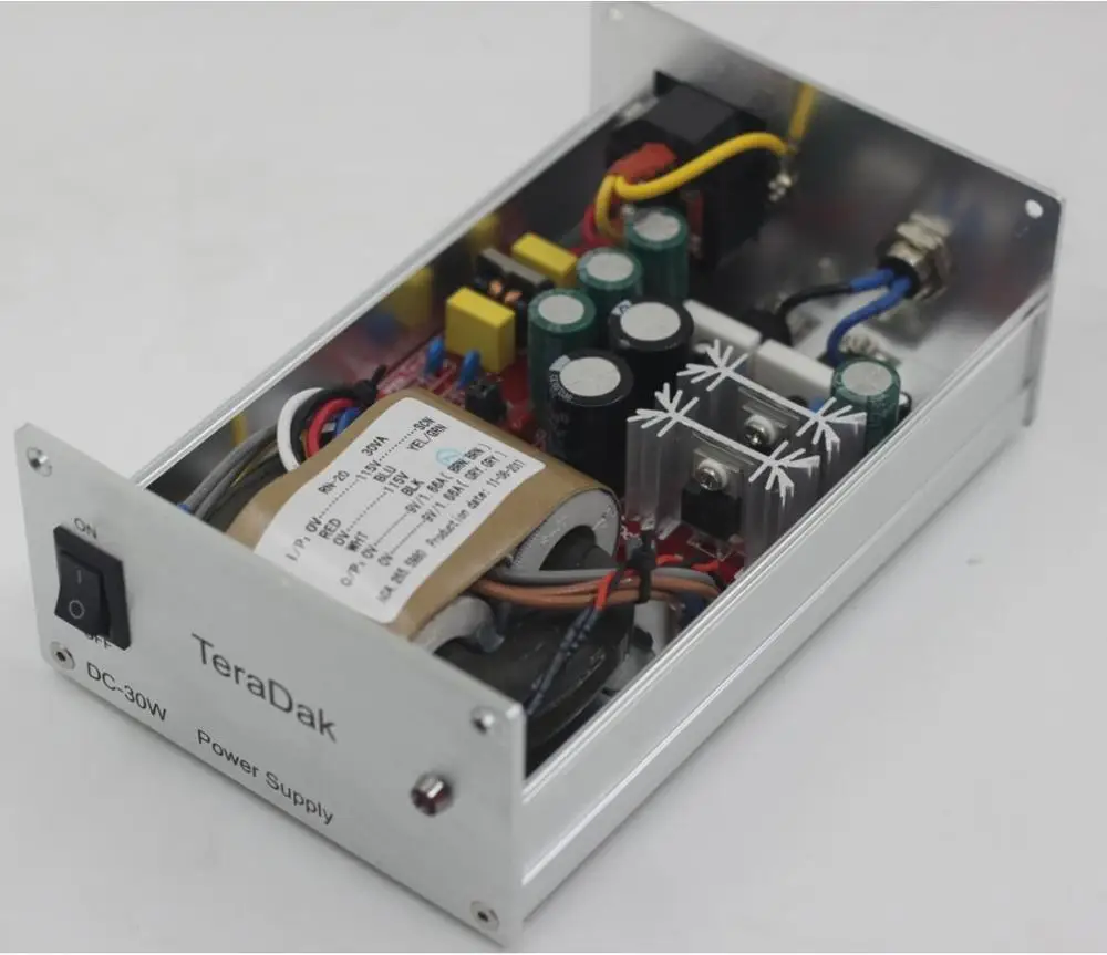 

Teradak DC15V 1.6A For USB DAC Bitzie Decoding AMP Linear Power Supply 15V PSU