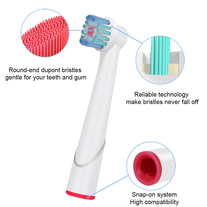 8 шт. EB20 насадки для зубных щеток подаваемые Oral b ватальности электрической зубной