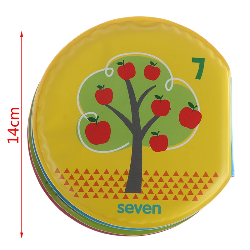 

Waterproof Number Cloth Books Children Early Learning Educational Zoo Marine Toys Baby Bathing Cloth Books Baby Kids Bath Toys