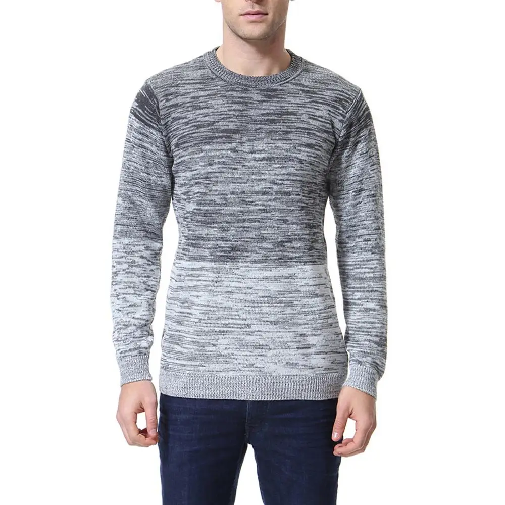 Мужские свитера Облегающие джемперы вязаный теплый зимний повседневный мужской