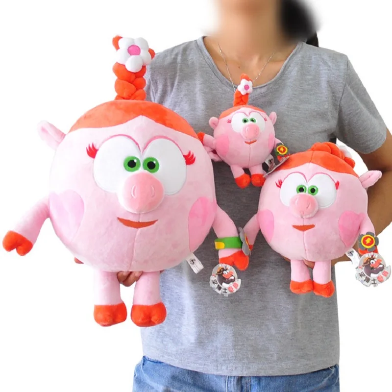 

2021 New Cartoon PinCode Plush Toy Happy Ball Stuffed Rabbit Pig Deer Animal Doll For Children Kid Birthday Gifts