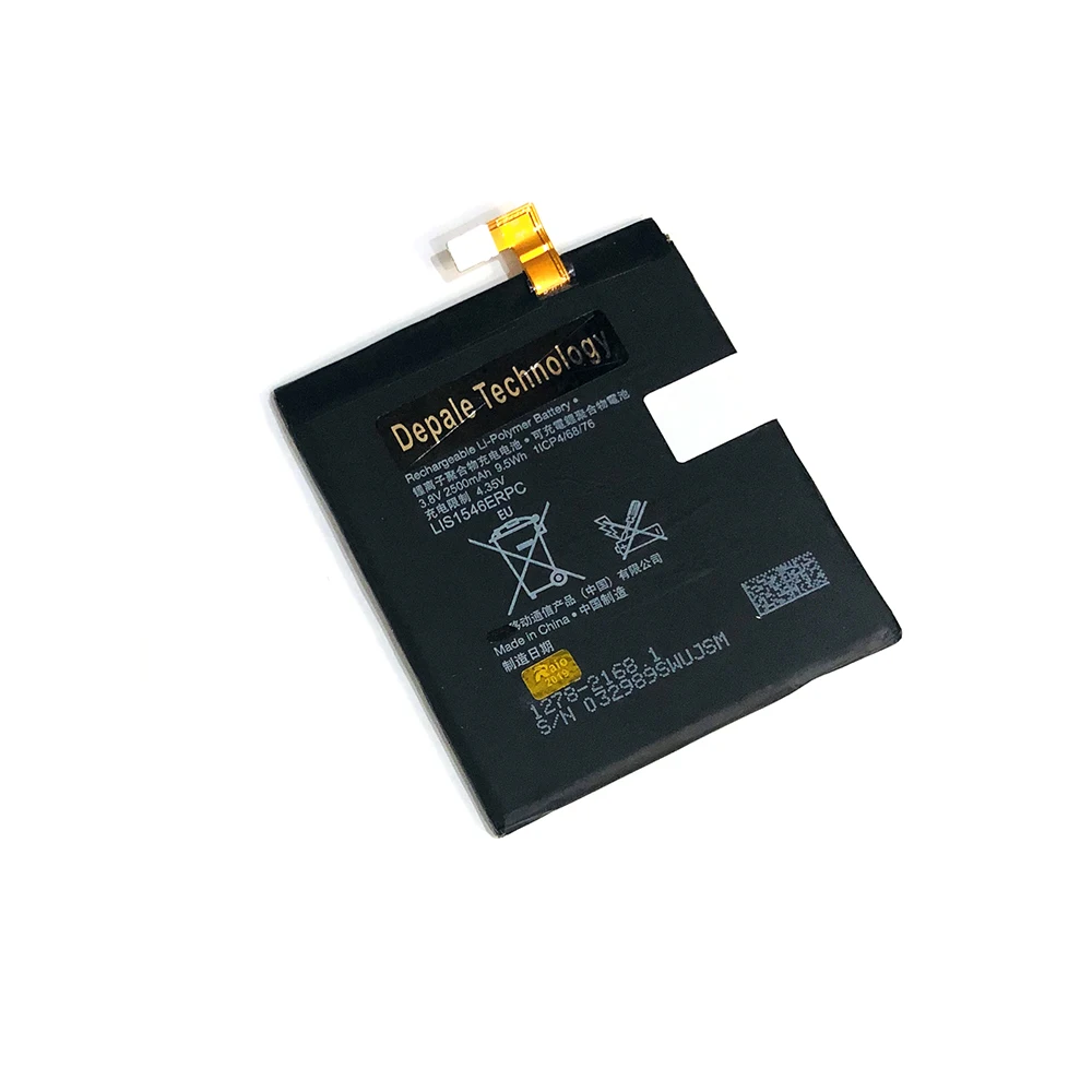 Высокое качество замена LIS1546ERPC Батарея для sony Xperia C3 T3 D2533 M50W D5103 S55T S55U D2502 2500 ма-ч