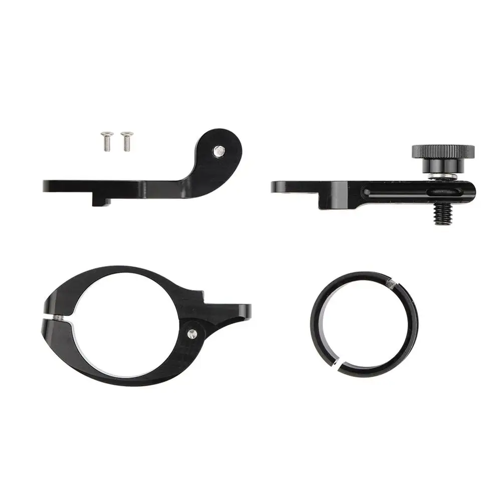 Черный GUB 618 крепление для камеры GoPro компьютерный держатель дорожный MTB велосипед руль кронштейн Велоспорт расширение движения камеры и микро один - Цвет: Черный