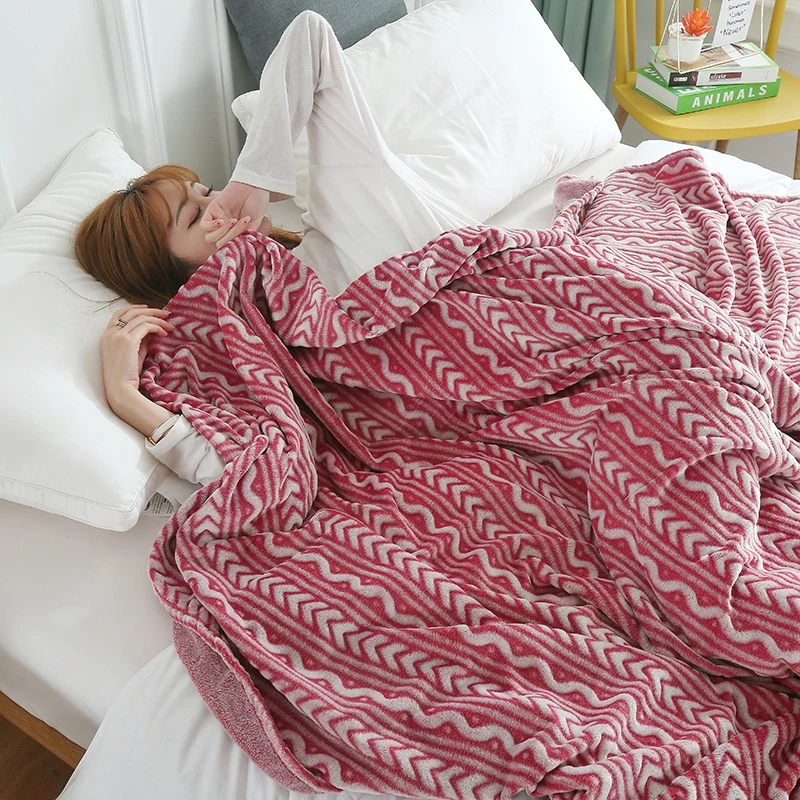 

Soft Velvet Home Blanket Multifunctional All Seasons Bed Cover Blanket Summer Winter Warm Blanket Bed Sheet Bedspread