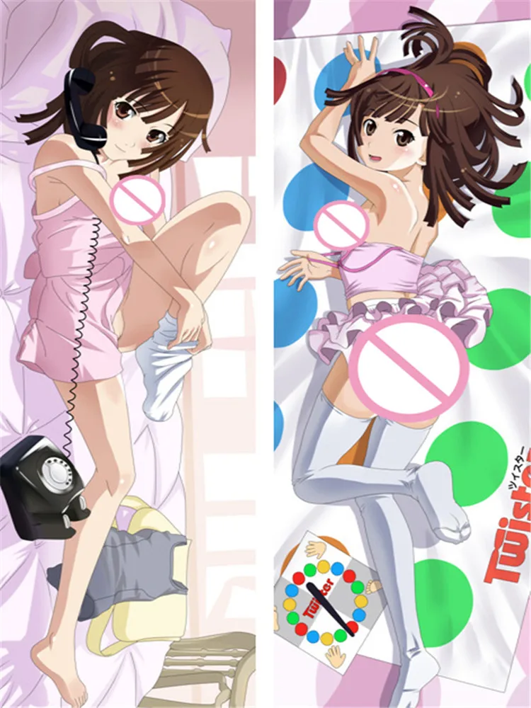 Gobsk Аниме Bakemonogatari Sengoku Nadeko Hachikuji Mayoi Araragi Karen обнимающая подушка для тела чехол