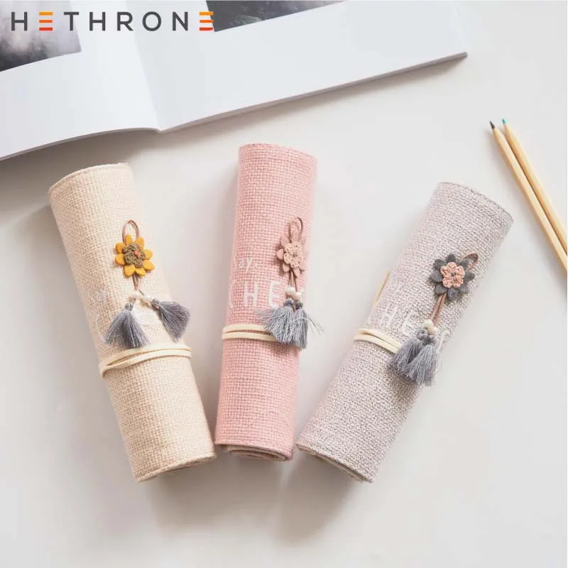 Hethrone 3D однотонный чехол-карандаш с кисточкой и подвеской в стиле ретро на ремешке