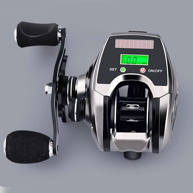 

Fishing Reel Left / Right Hand Low Profile Line Counter Fishing Tackle Gear with Digital Display FEA889