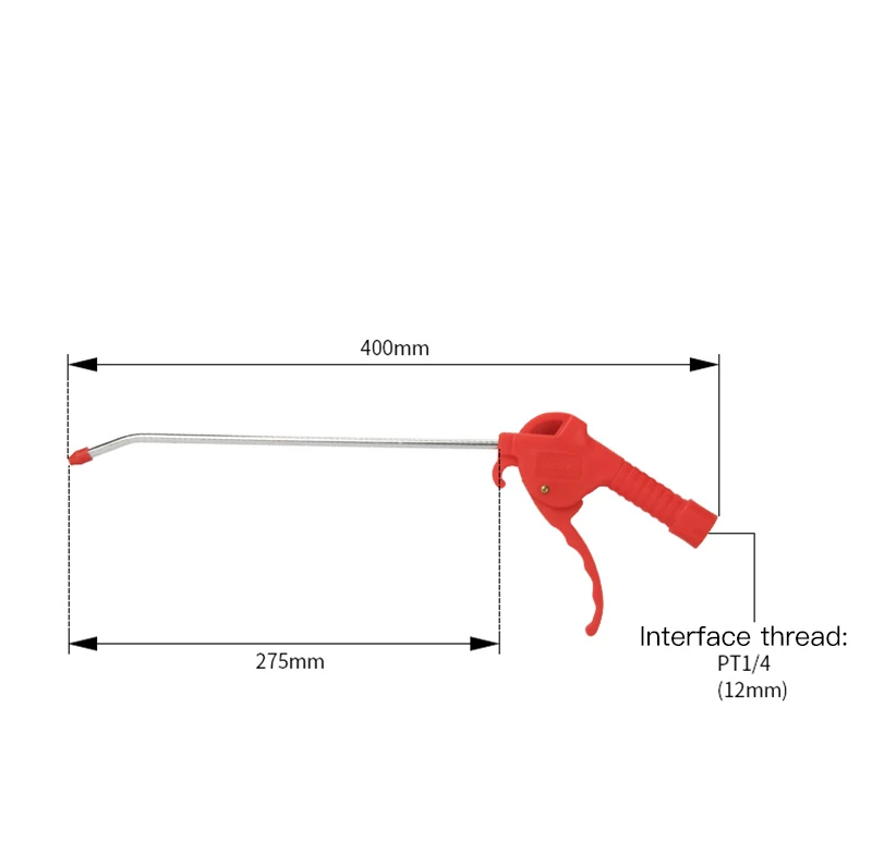 1 шт. красная пластиковая ручка для пылесоса воздушный компрессор инструмент
