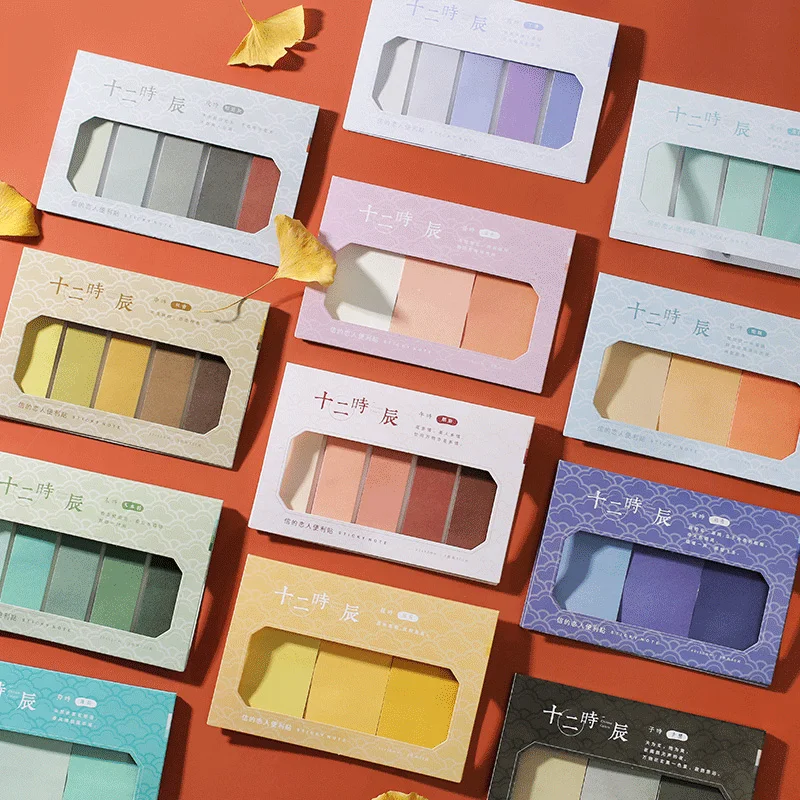 Kawaii милые китайские Стиль маркеры книга указатель страниц флаг бумаги для