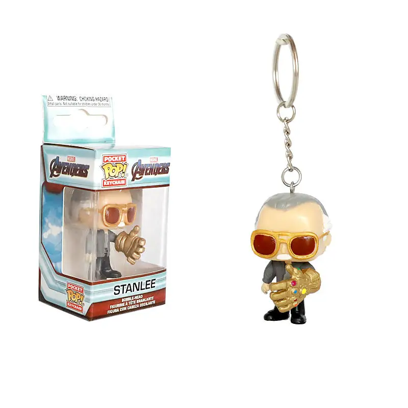 Хаки FUNKO POP Marvel Мстители Dragon Ball MALEFICENT Наруто один кусок chessur Карманный Брелок фигурка игрушки для детей подарок с коробкой - Цвет: Хаки