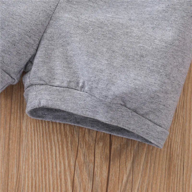 

Kids Boys Summer Clothing Sets Black/Gray Outfits New Casual Kids Boys Sleeveless Letter Print Vest Tops+Shorts Holiday Outfits